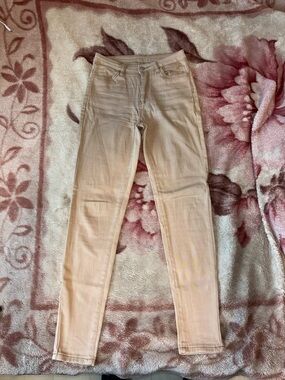 SHEIN Women's Beige Skinny Jeans Size S